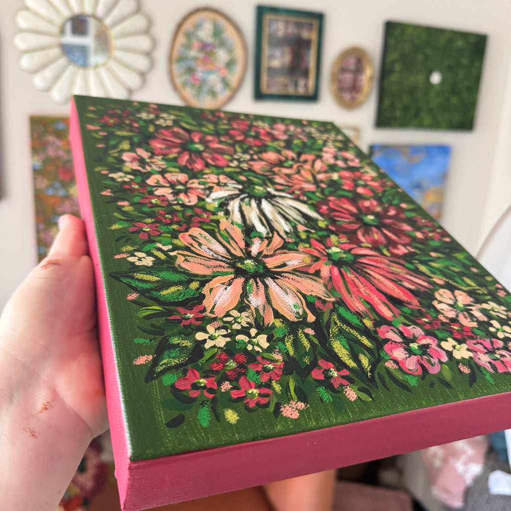 Floral Original Painted Canvas No. 29