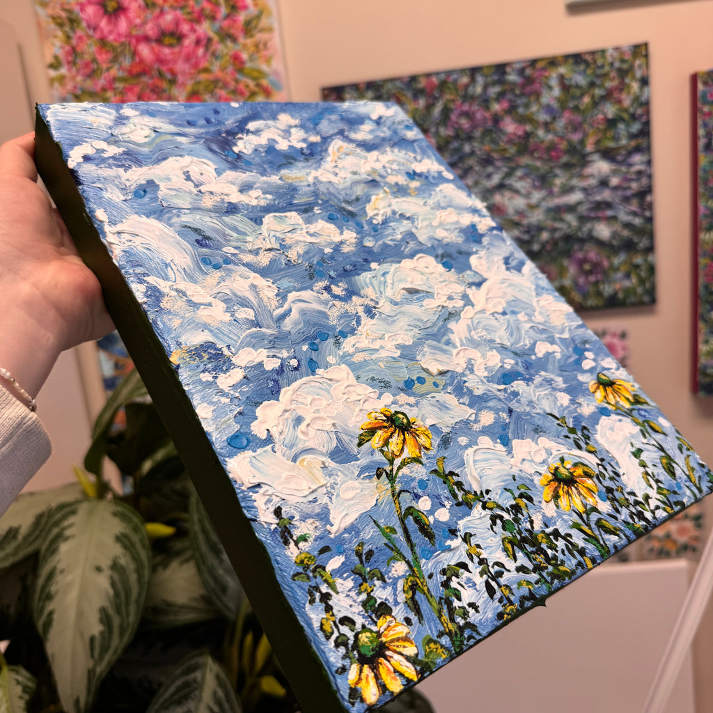 Floral Original Painted Canvas No. 14