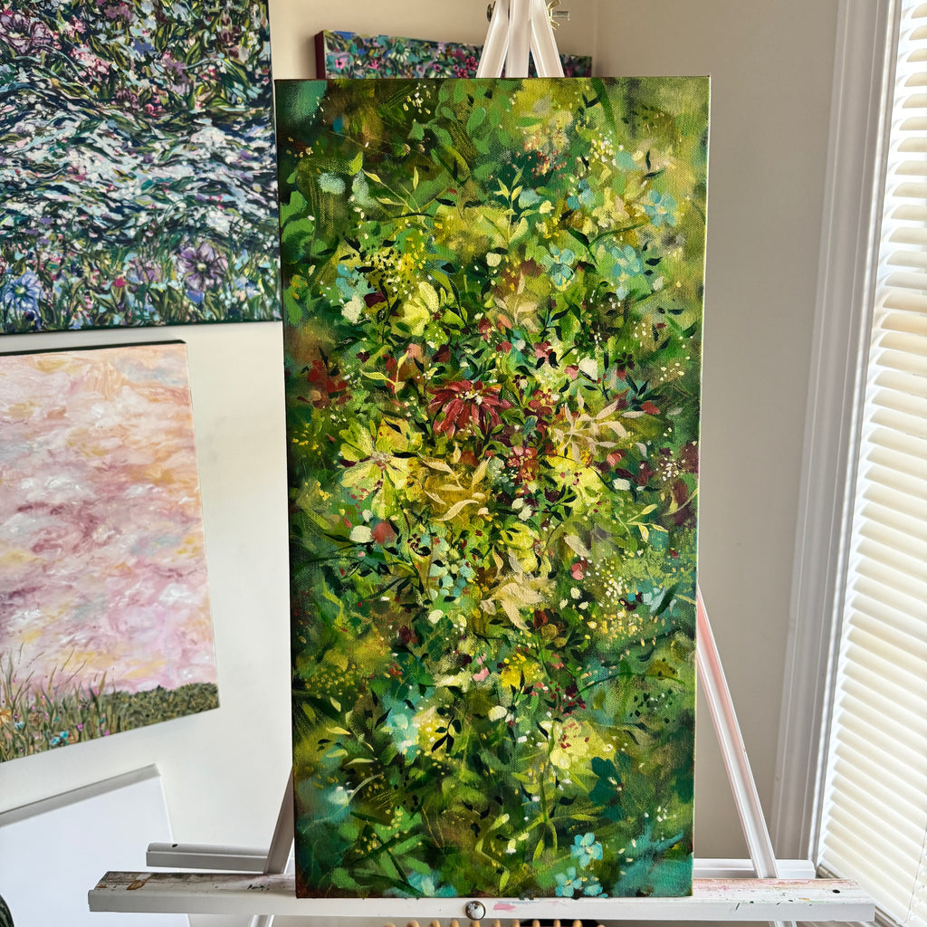 Floral Original Painted Canvas No. 31
