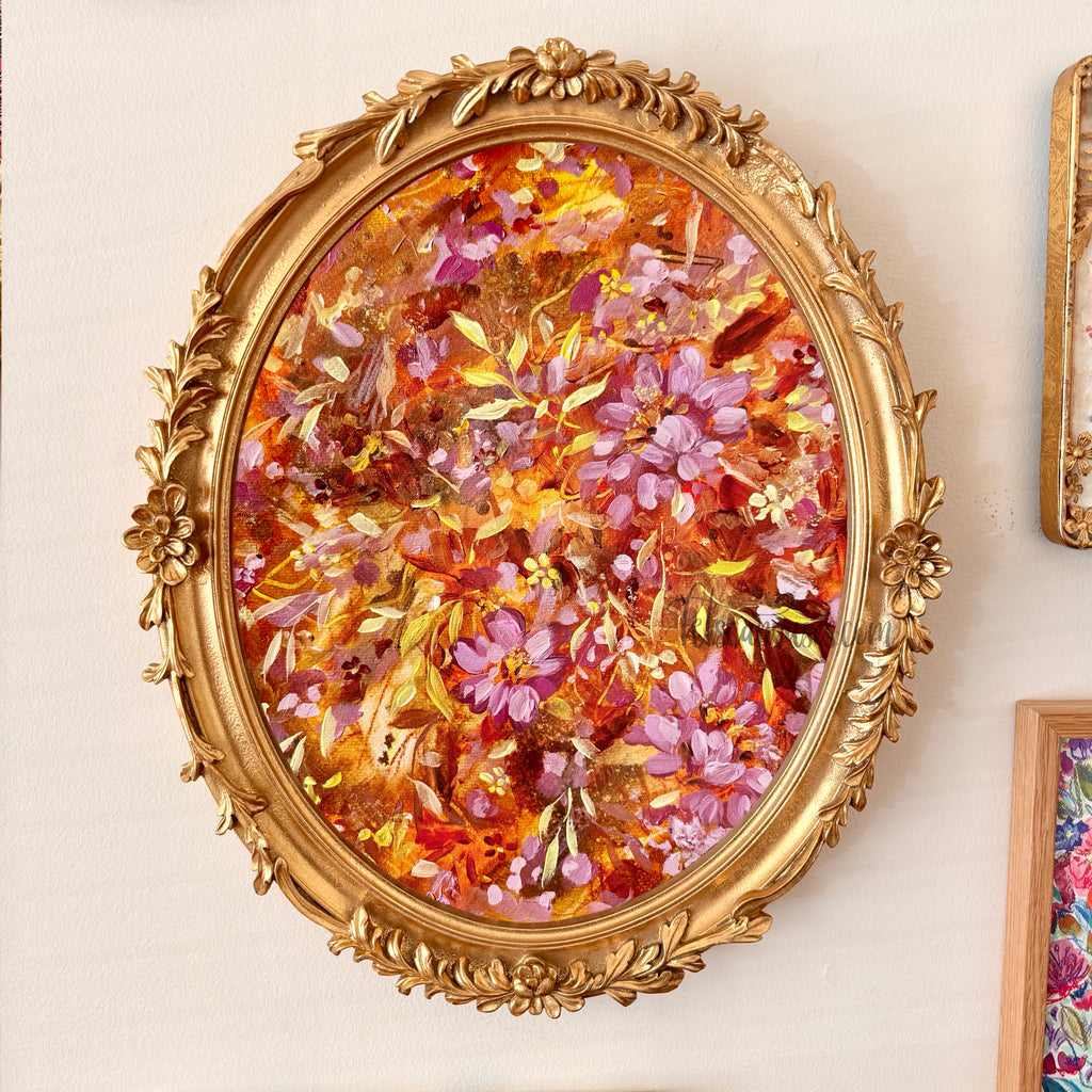 Ella’s Abstract Garden No. 34 Art Print