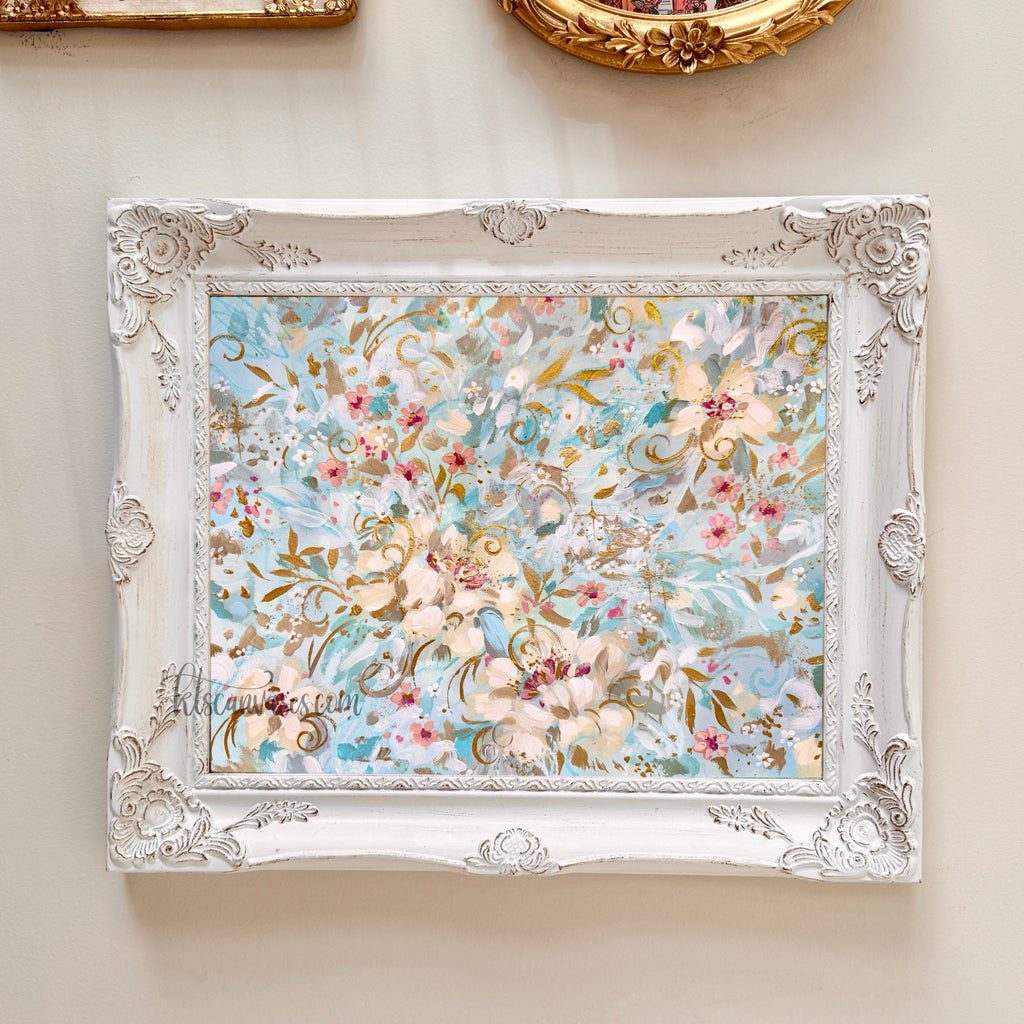 Ella’s Abstract Garden No. 33 Art Print