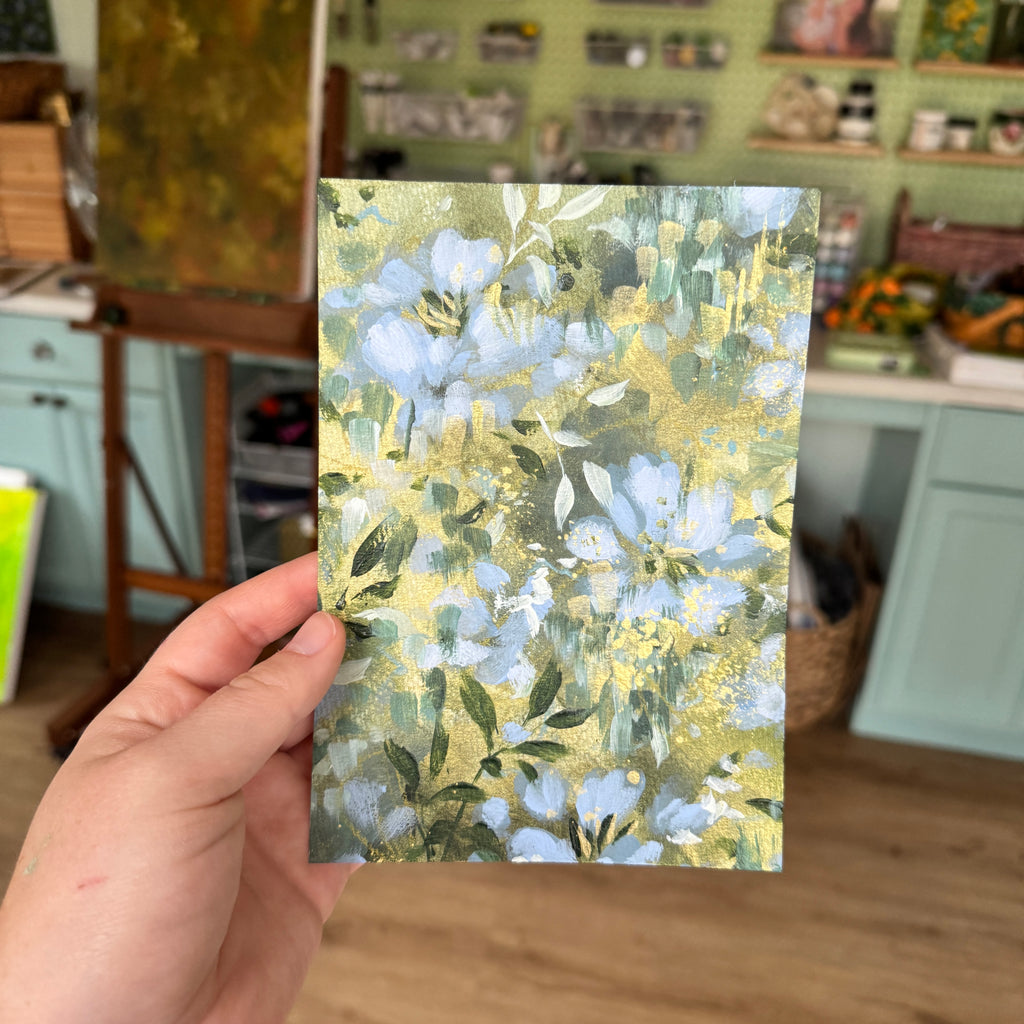Original Ella in the Shimmering Forest Art Paper No. 3