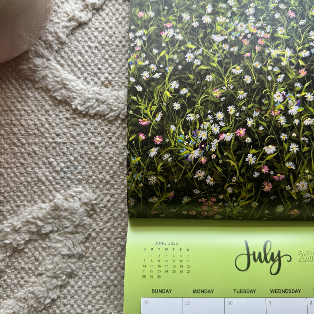KT’s Canvases 2026 Wall Calendar