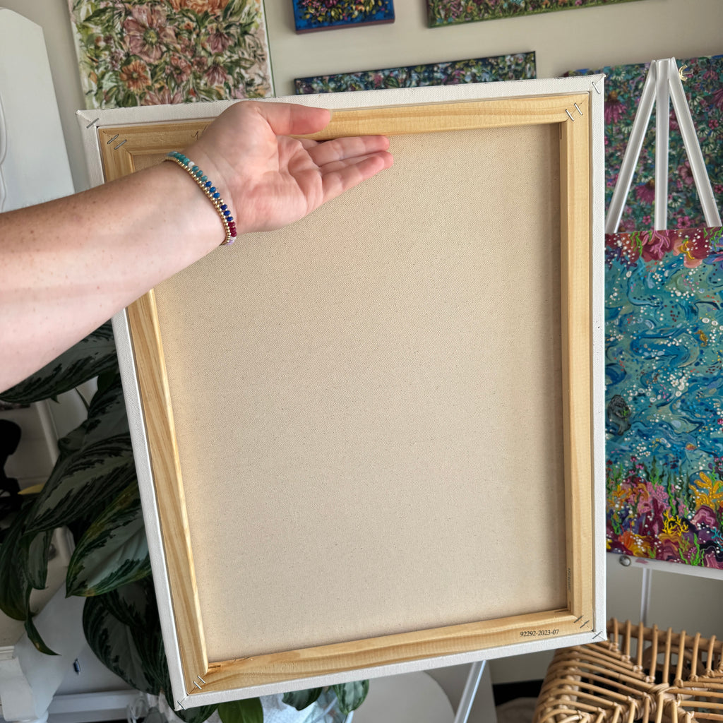 Floral Original Painted Canvas No. 21