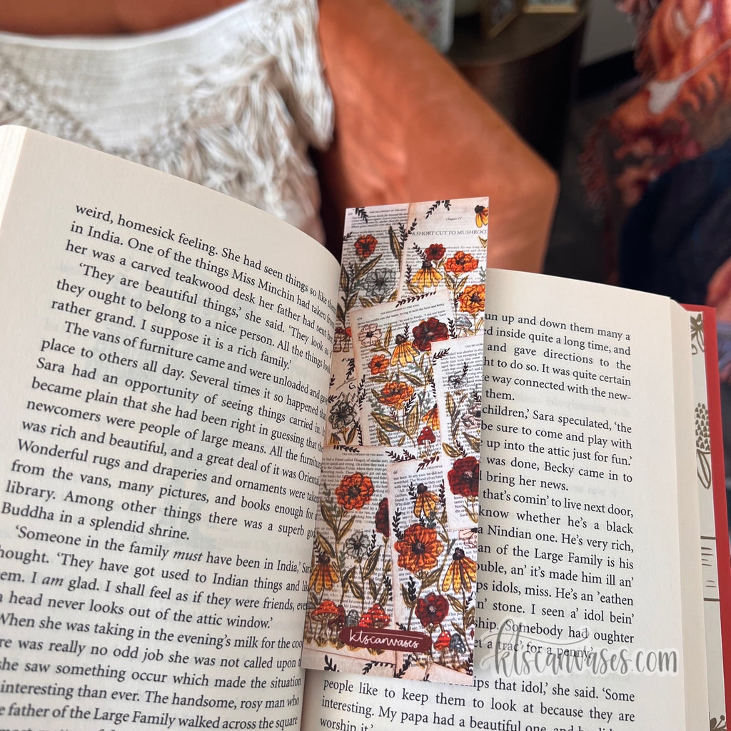 Fellowship Florals Double Sided Bookmark