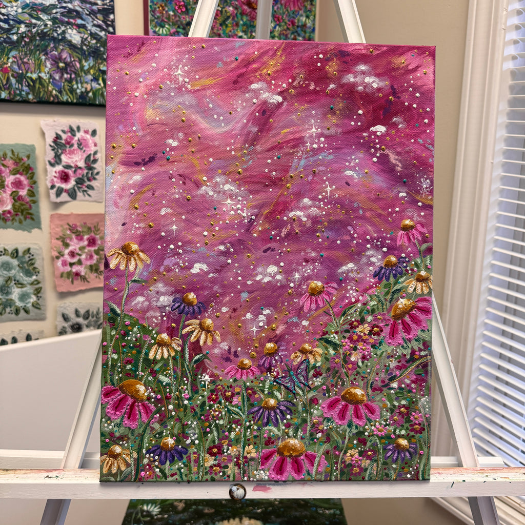 Floral Original Painted Canvas No. 13