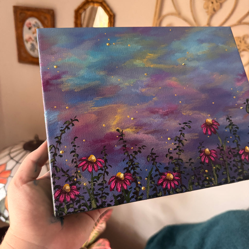 Floral Original Painted Canvas