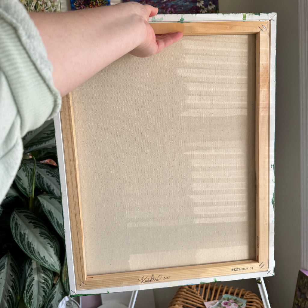 Floral Original Painted Canvas