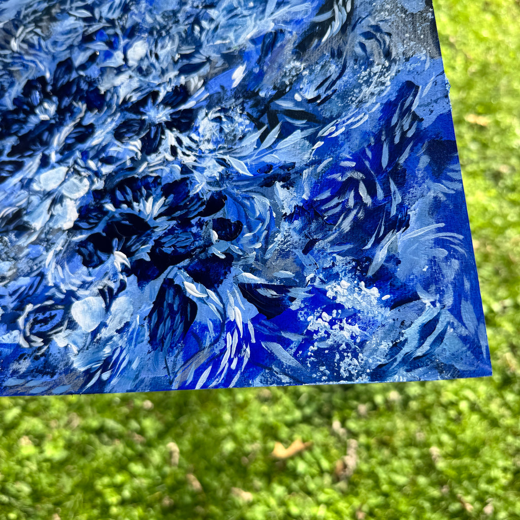 Original Ella’s Abstract Garden Art Paper No. 13