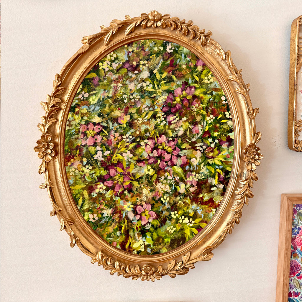 Ella’s Abstract Garden No. 35 Art Print