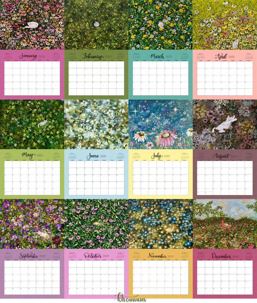 Ella’s 2026 Wall Calendar