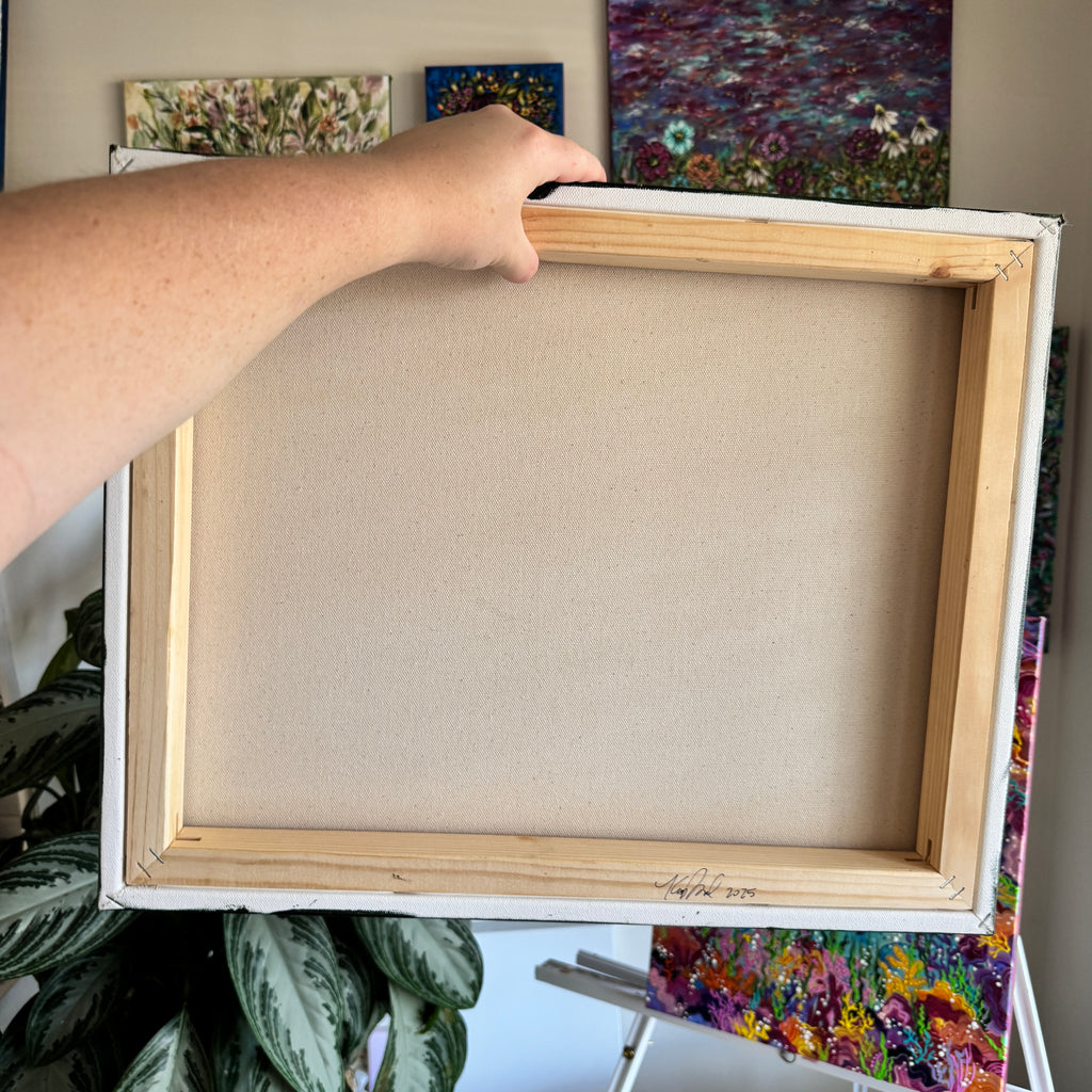 Floral Original Painted Canvas No. 32