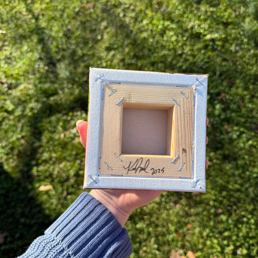 Soft Floral Original Painted Canvas #10