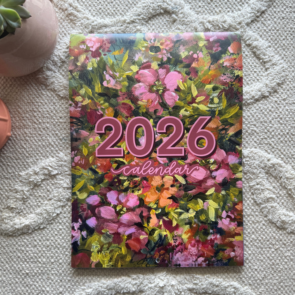 KT’s Canvases 2026 Wall Calendar