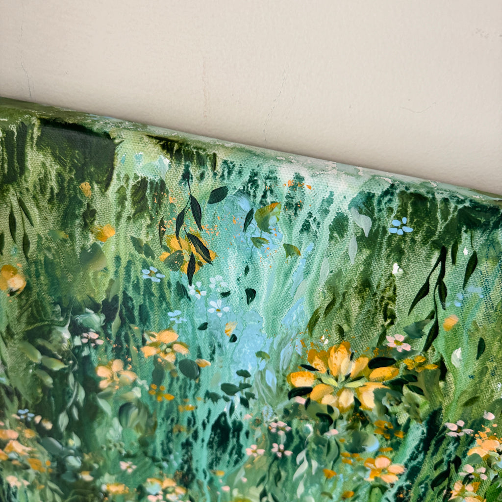 Floral Original Painted Canvas