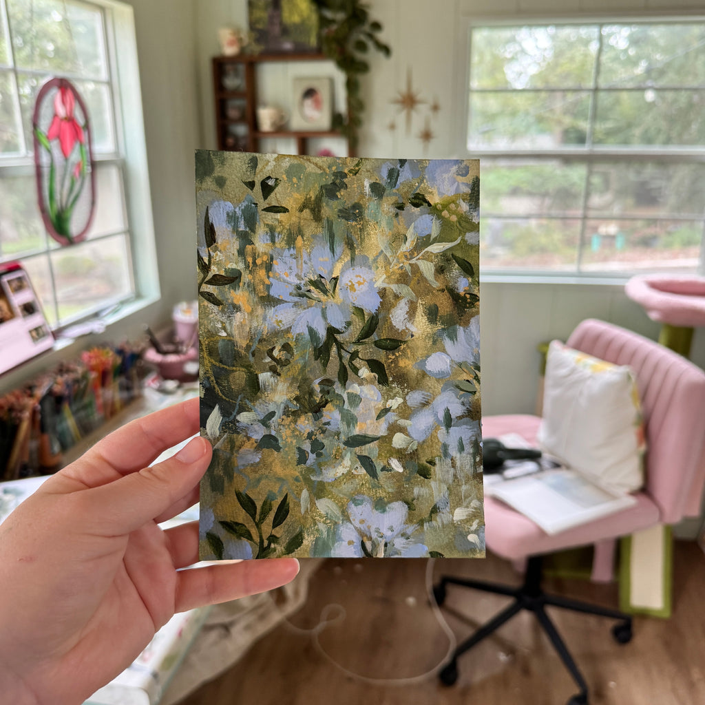 Original Ella in the Shimmering Forest Art Paper No. 1