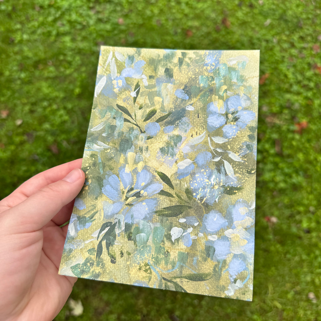 Original Ella in the Shimmering Forest Art Paper No. 5