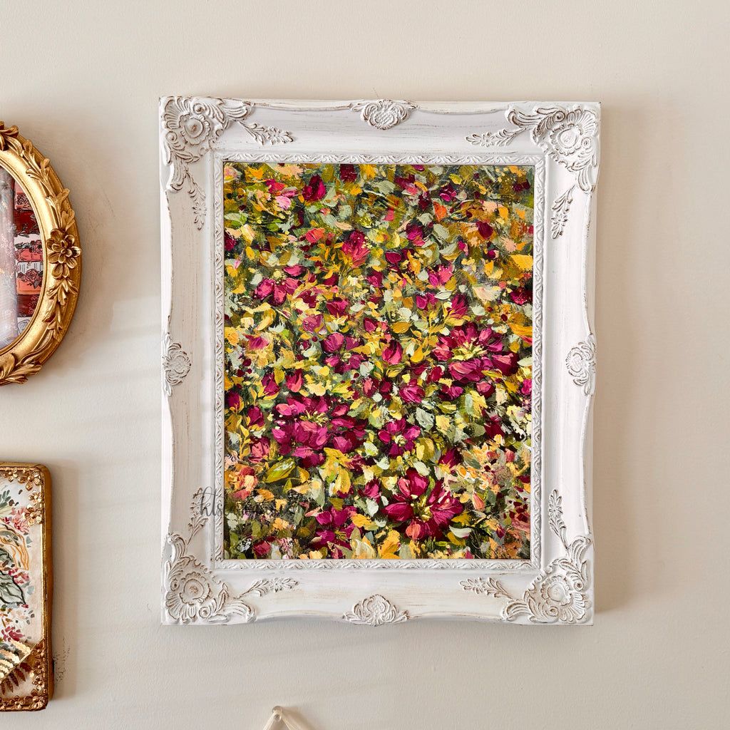 Ella’s Abstract Garden No. 26 Art Print