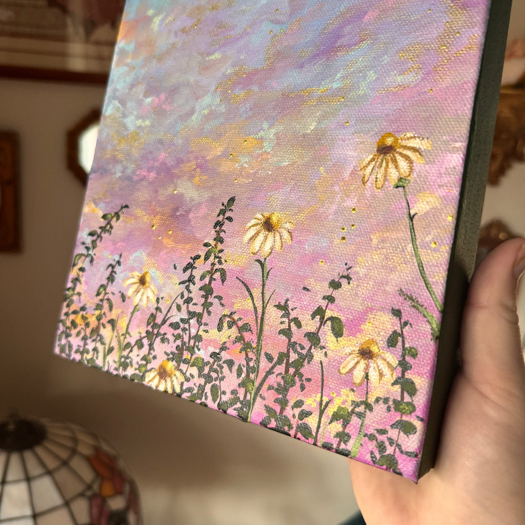 Floral Original Painted Canvas