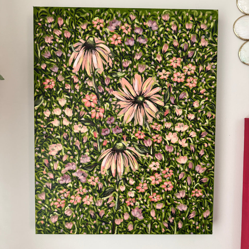 Floral Original Painted Canvas No. 22