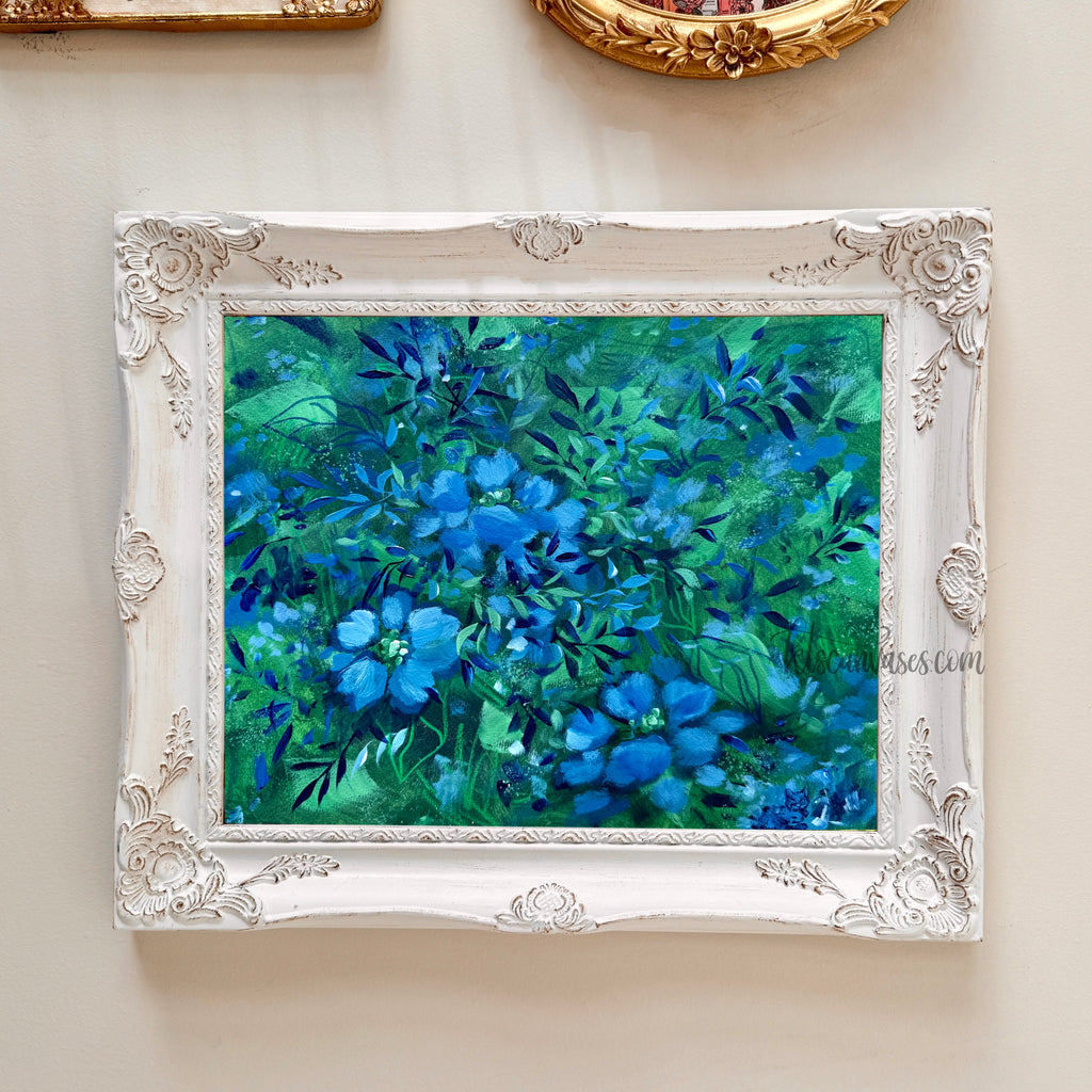 Ella’s Abstract Garden No. 19 Art Print
