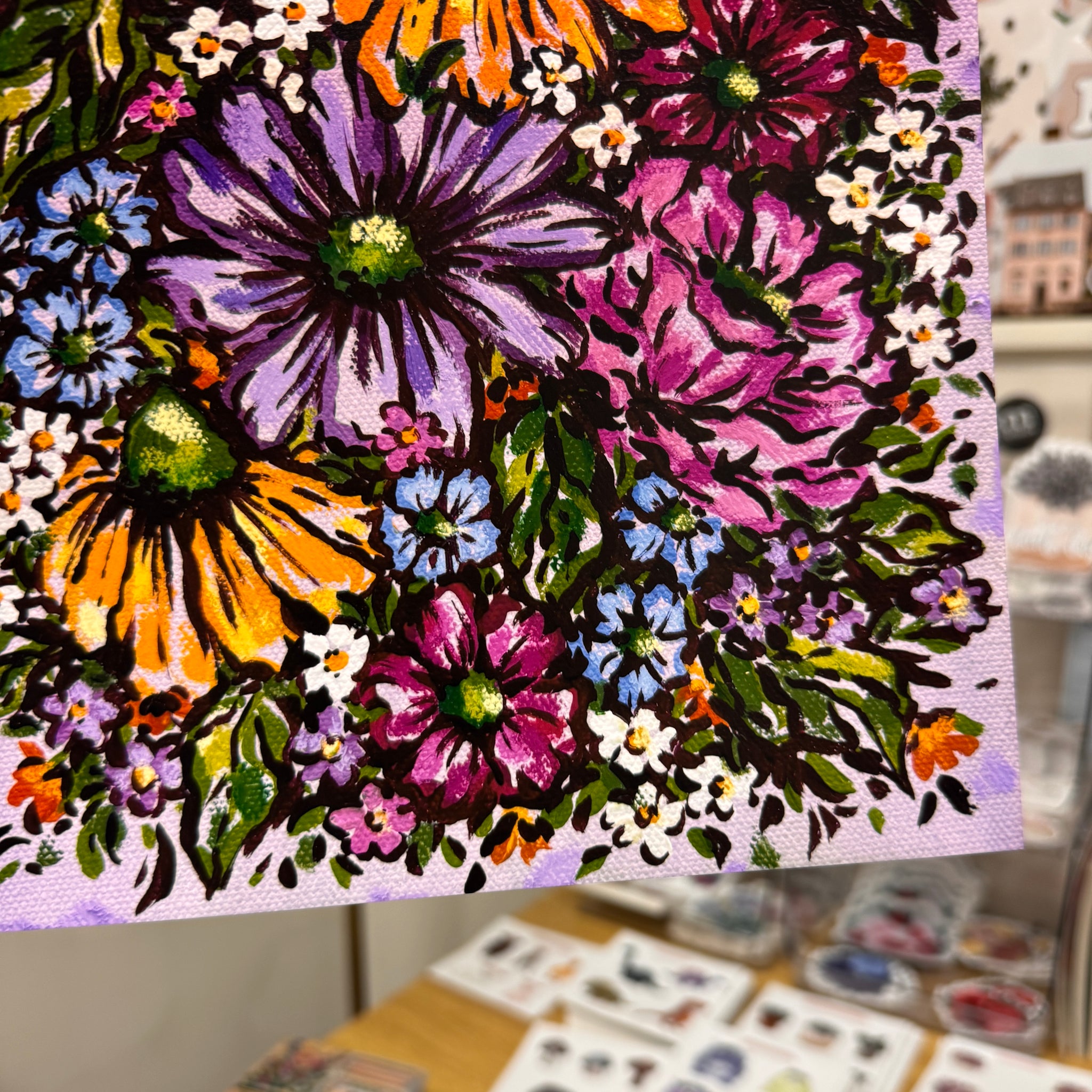 Abstract Bouquet No. 4 Art Print – KT's Canvases