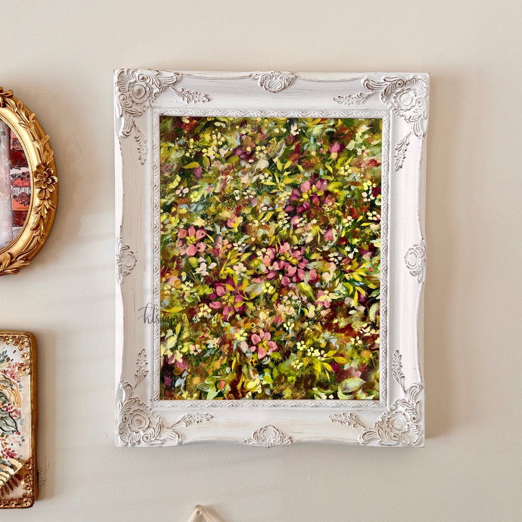 Ella’s Abstract Garden No. 35 Art Print