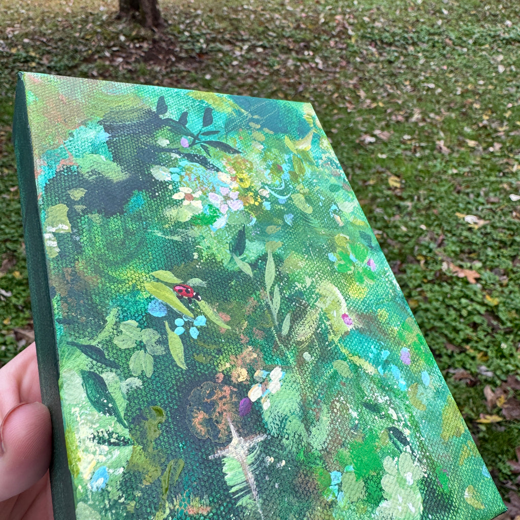 Fairy Forest Original Painted Canvas #2