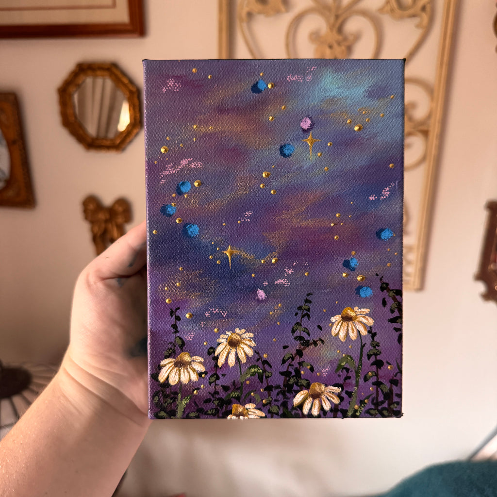 Floral Original Painted Canvas