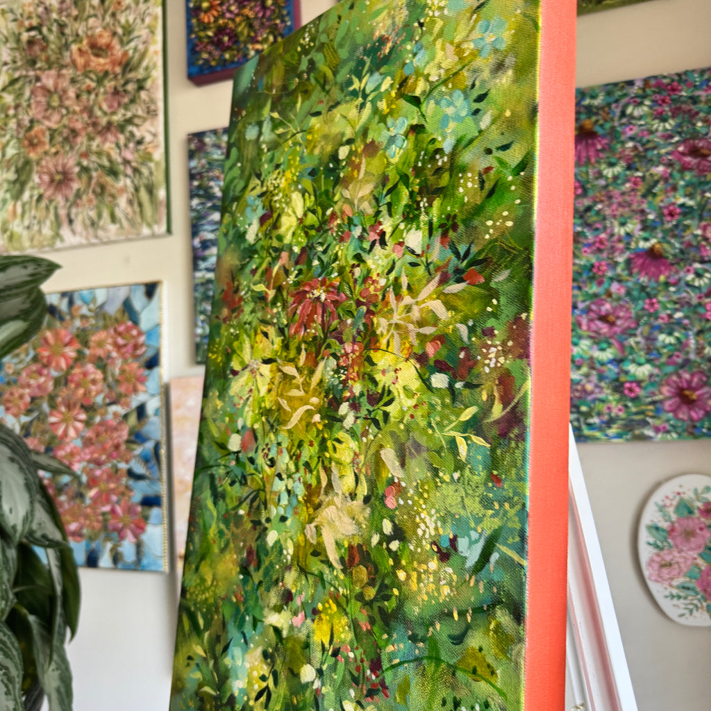 Floral Original Painted Canvas No. 31