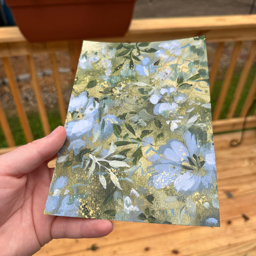 Original Ella in the Shimmering Forest Art Paper No. 2