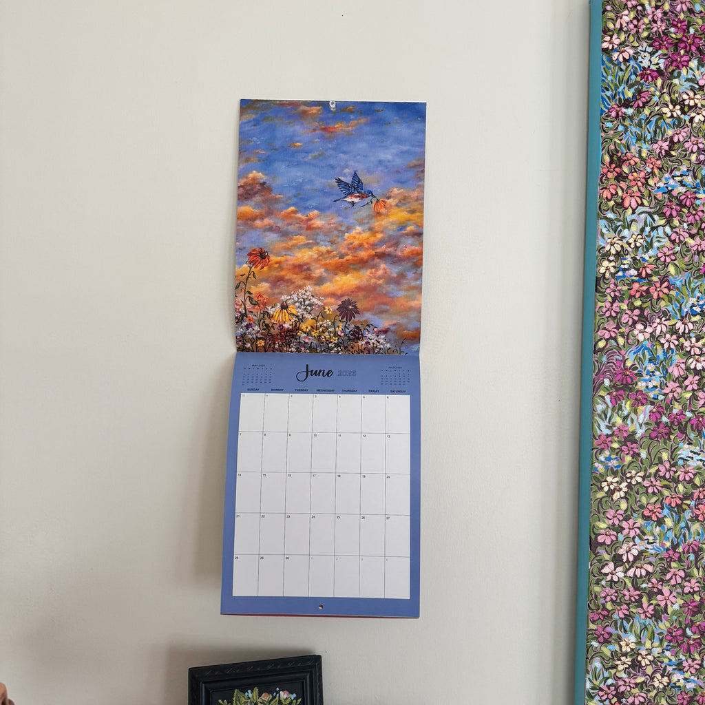 KT’s Canvases 2026 Wall Calendar