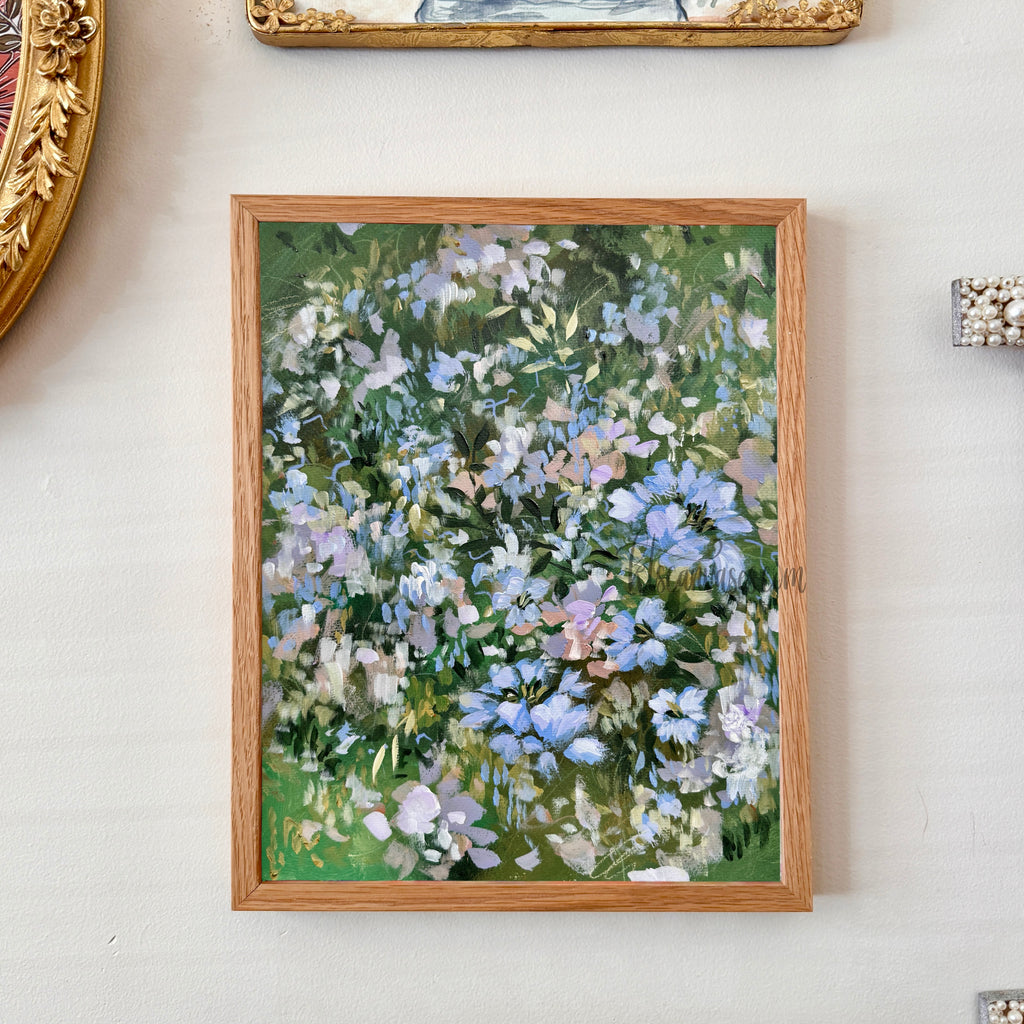 Ella’s Abstract Garden No. 24 Art Print