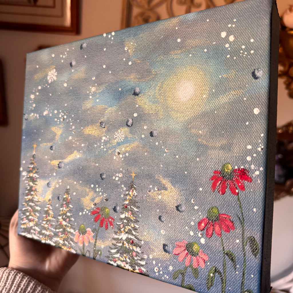 Winter Wonderland #1 Original Painted Canvas