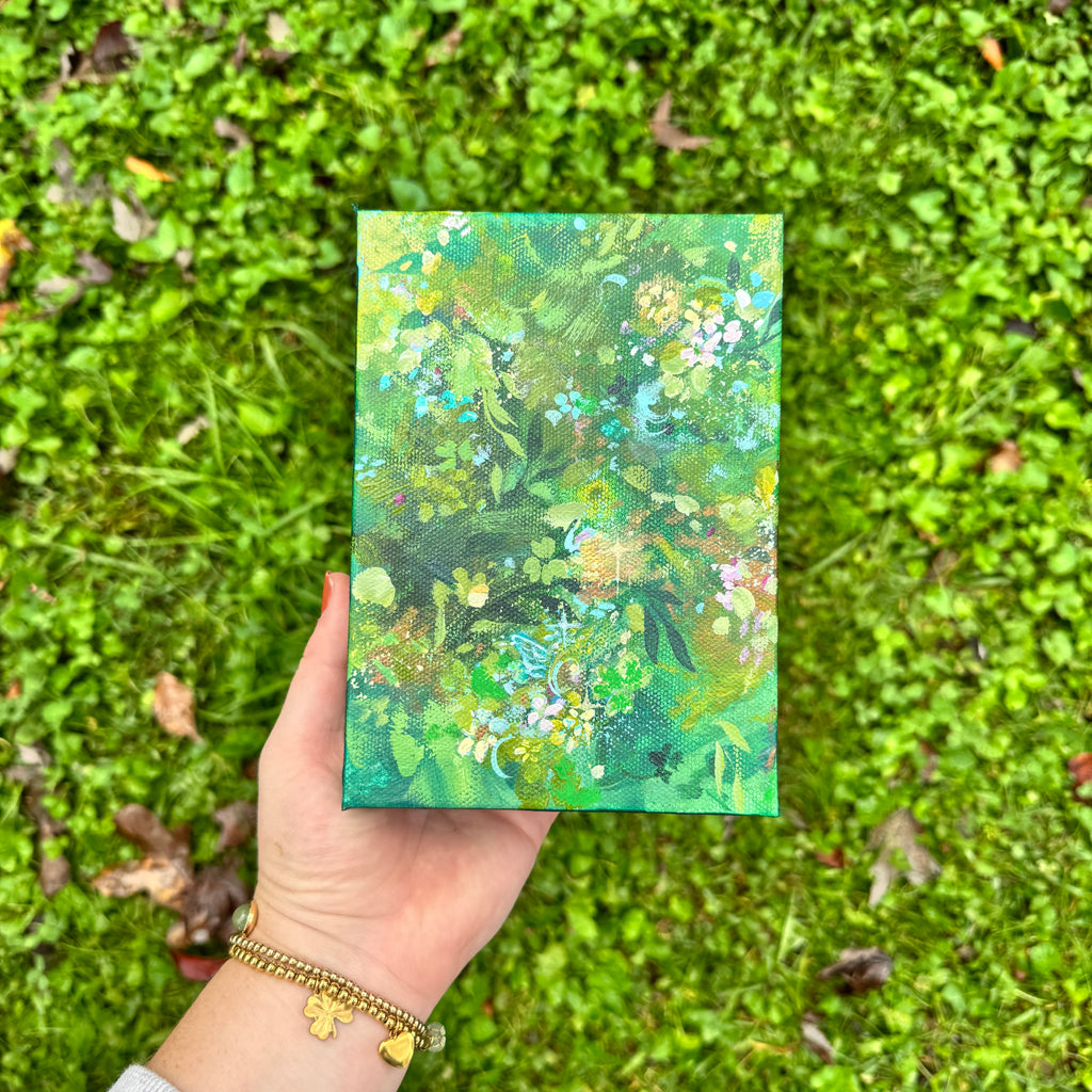 Fairy Forest Original Painted Canvas #6