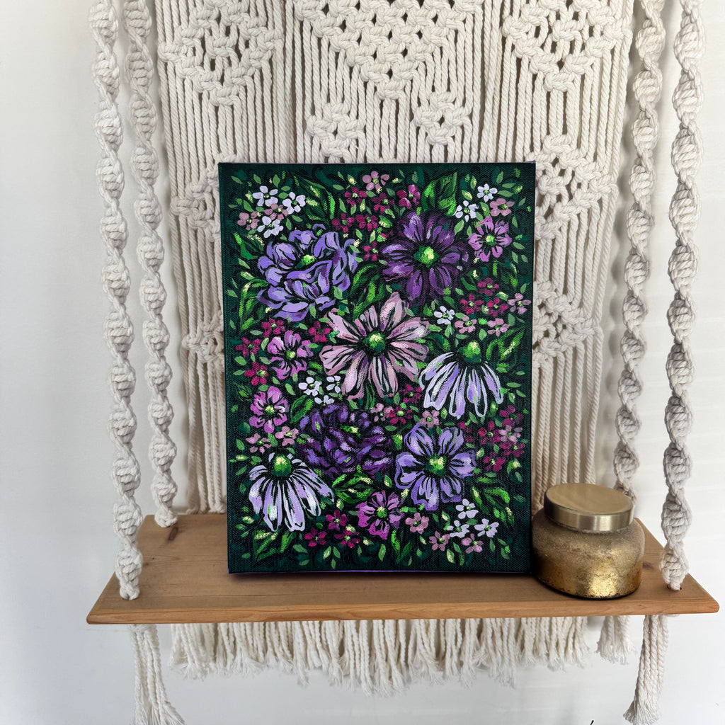 Floral Original Painted Canvas No. 27