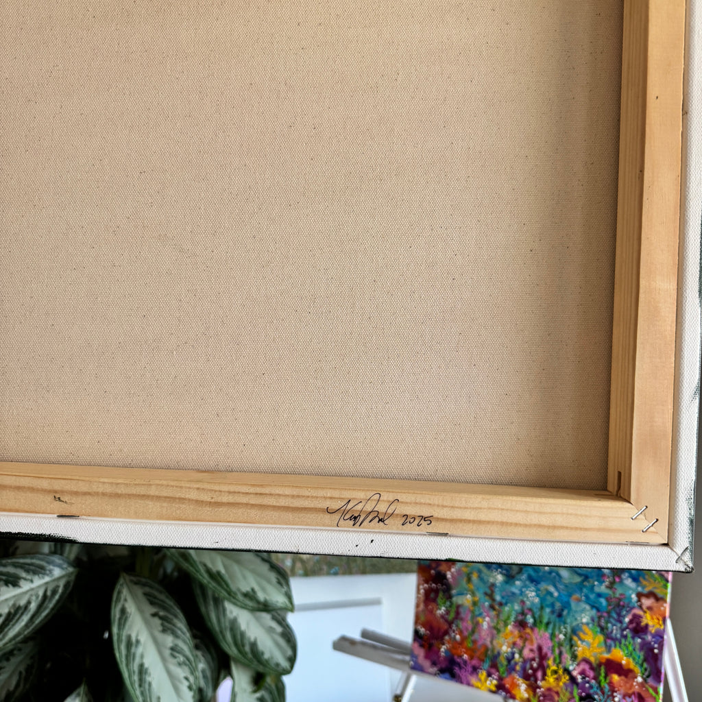 Floral Original Painted Canvas No. 32