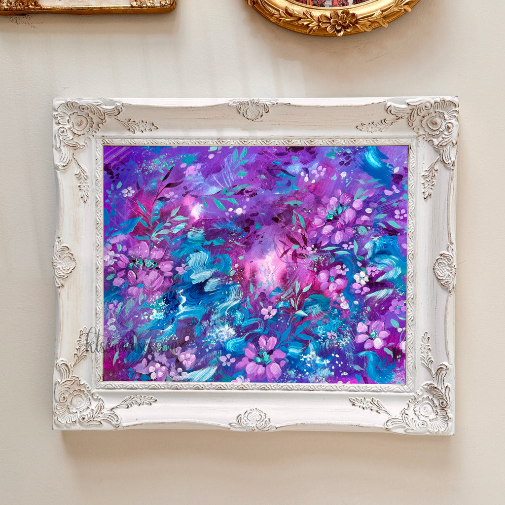 Ella’s Abstract Garden No. 31 Art Print