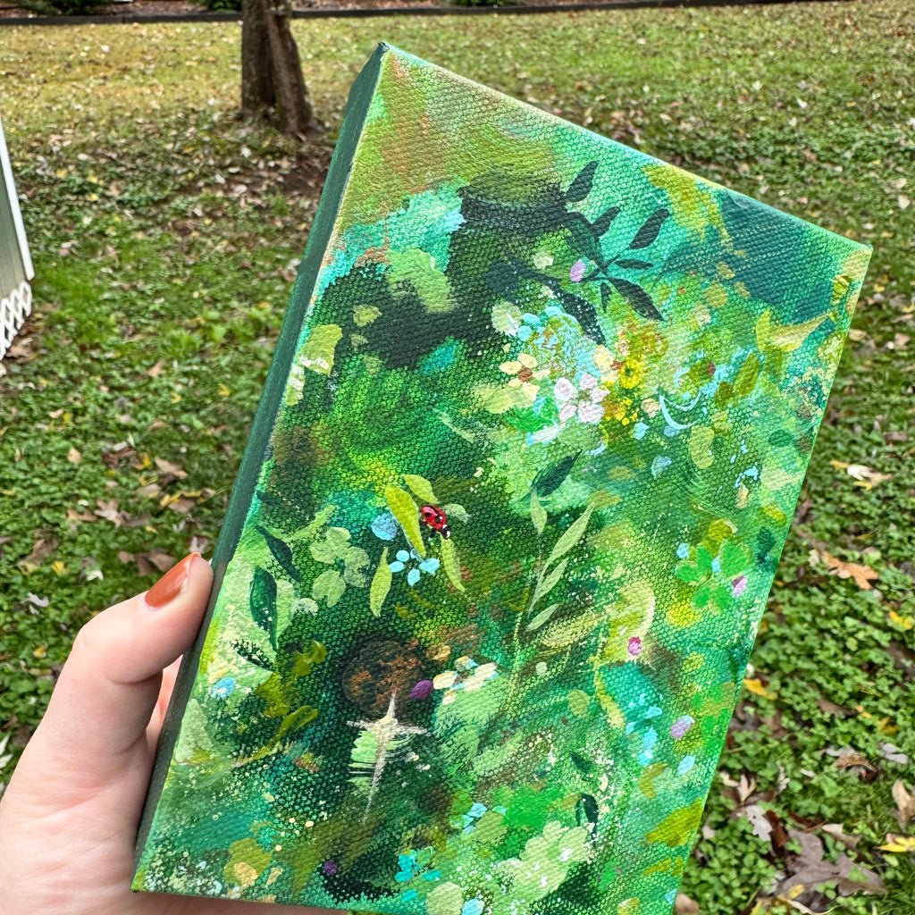 Fairy Forest Original Painted Canvas #2