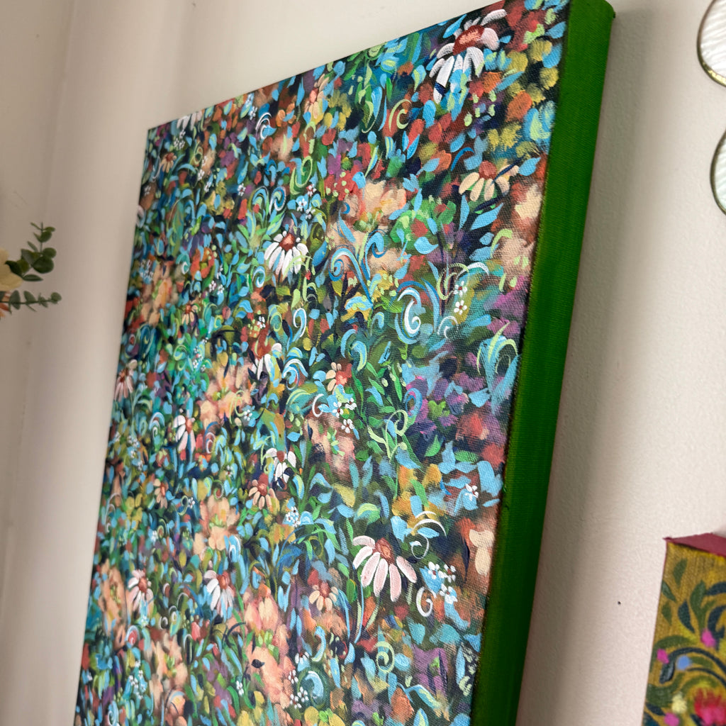 Floral Original Painted Canvas No. 23