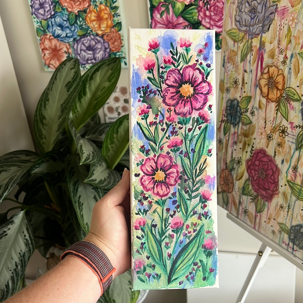 Floral Original Painted Canvas #15