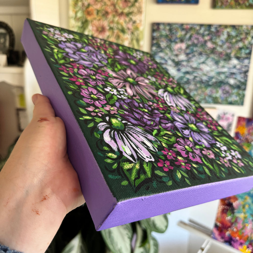 Floral Original Painted Canvas No. 27