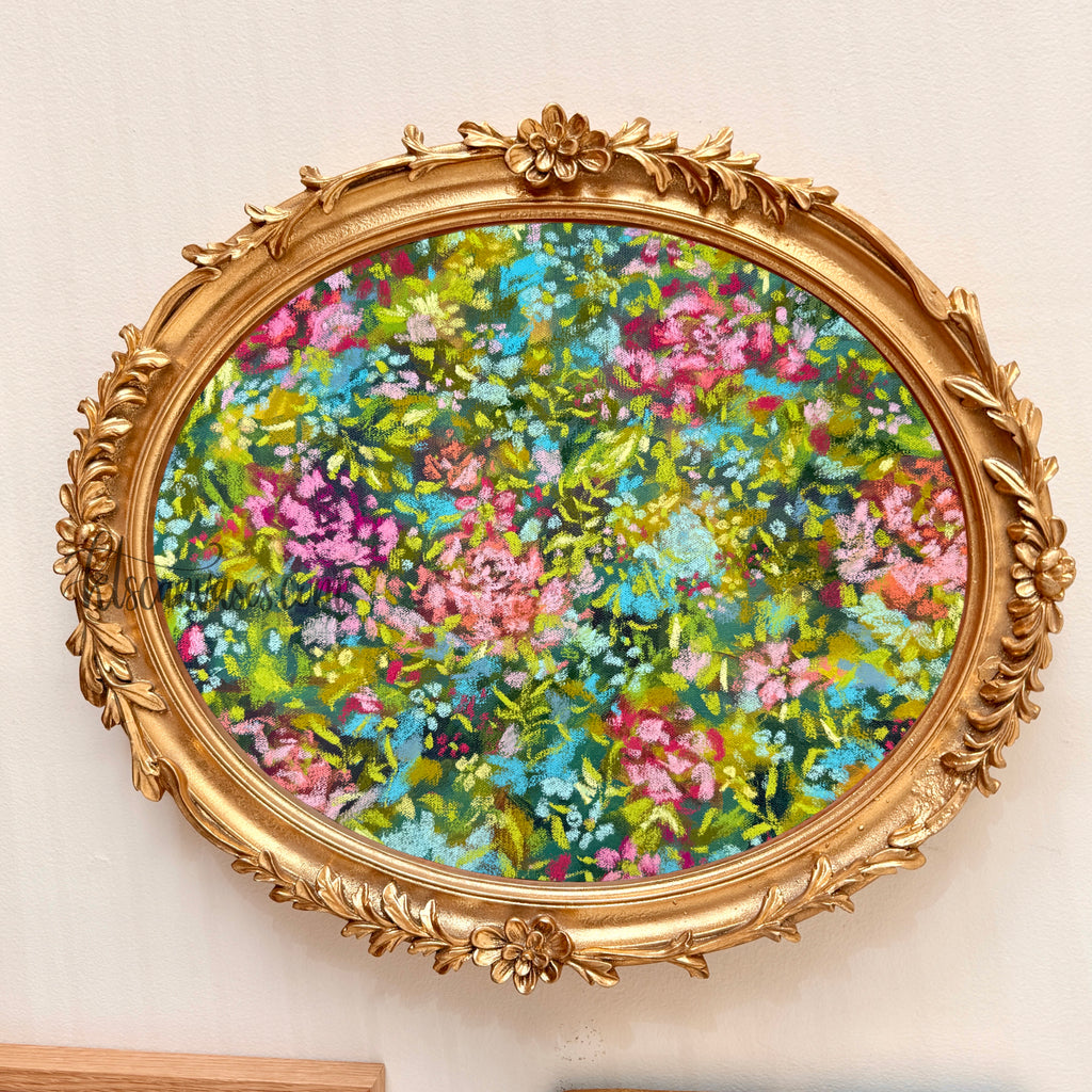 Ella’s Abstract Garden Art Print