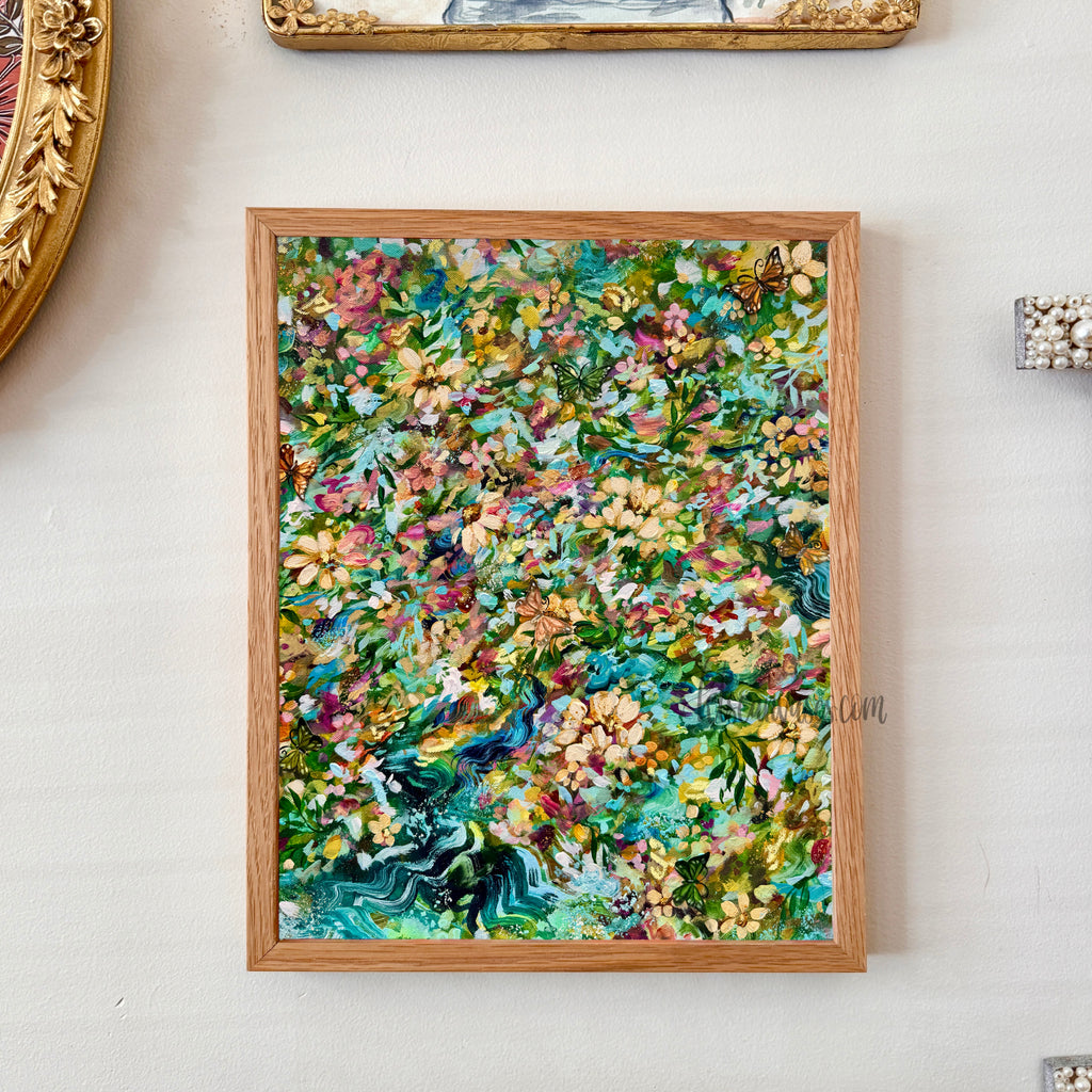 Ella Somewhere Over the Rainbow Art Print