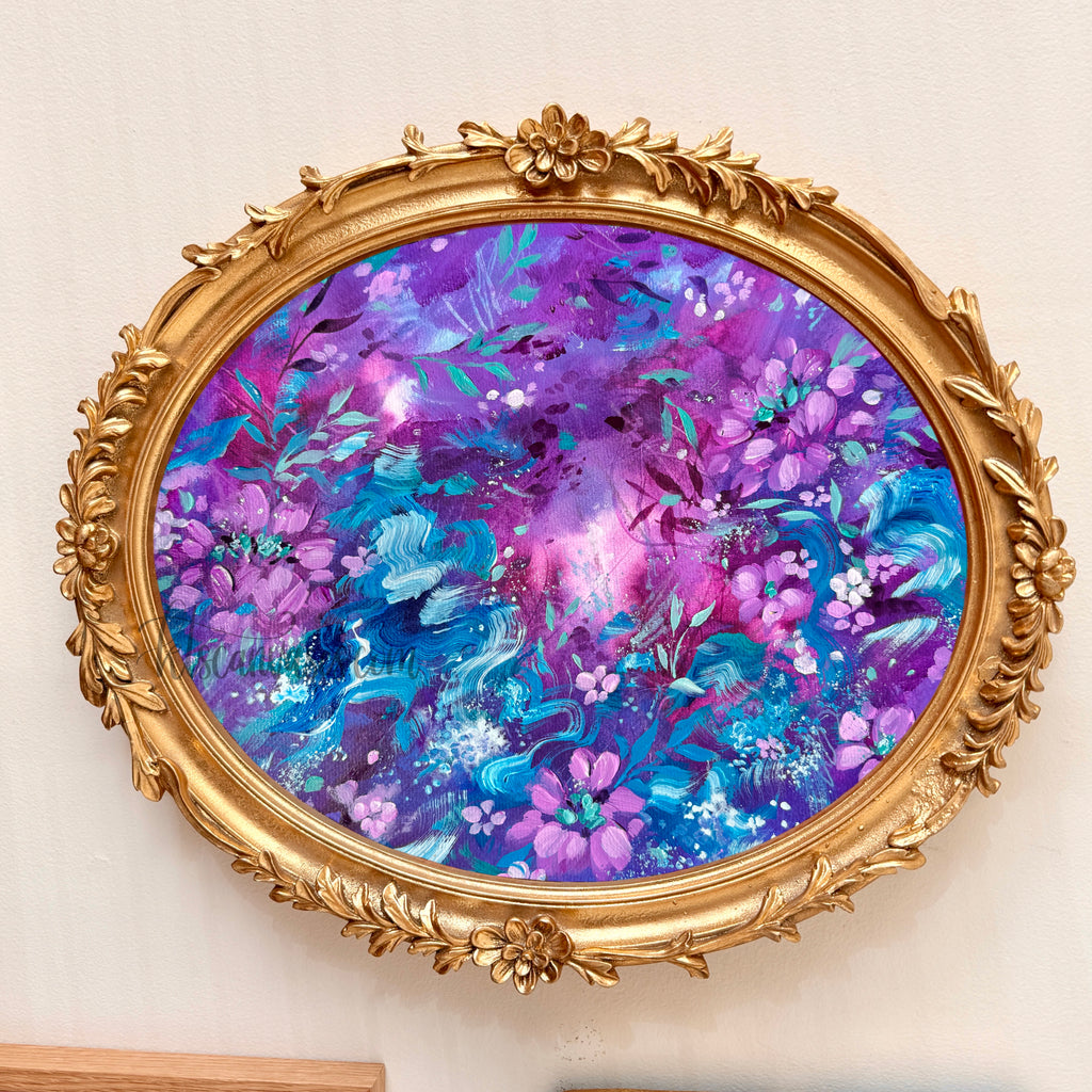 Ella’s Abstract Garden No. 31 Art Print