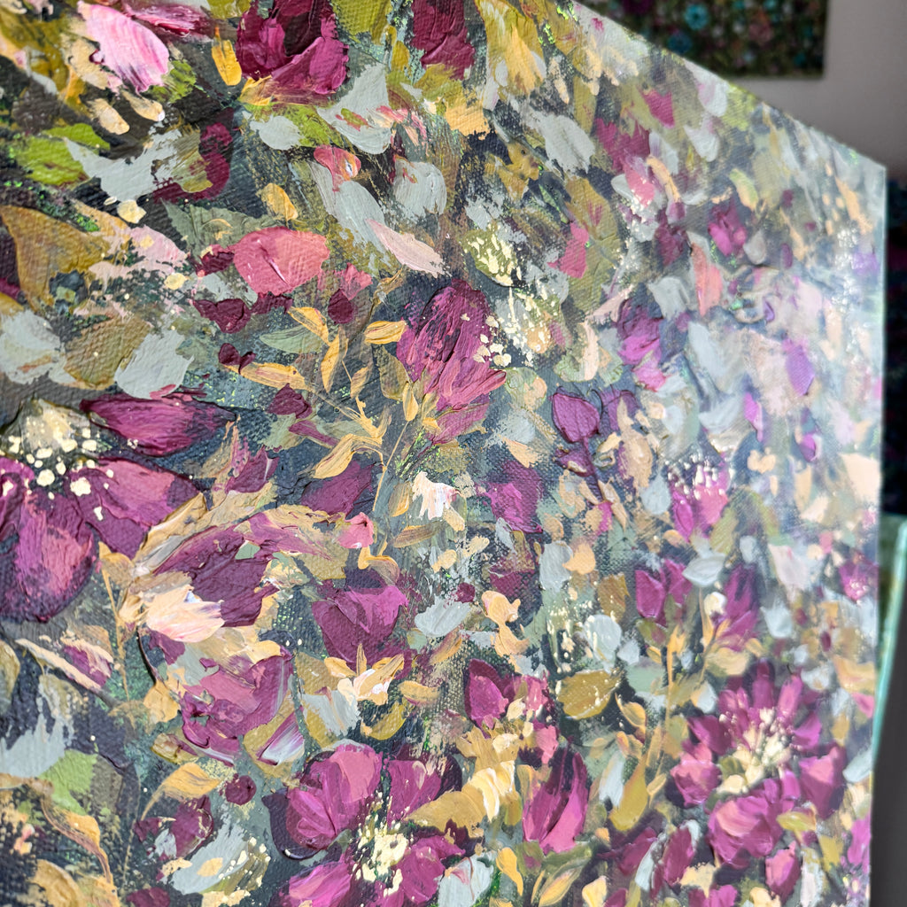 Floral Original Painted Canvas