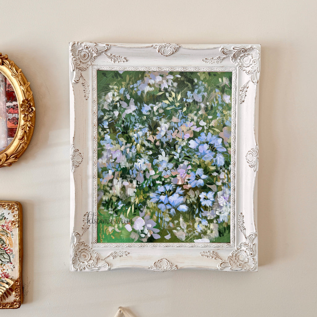 Ella’s Abstract Garden No. 24 Art Print