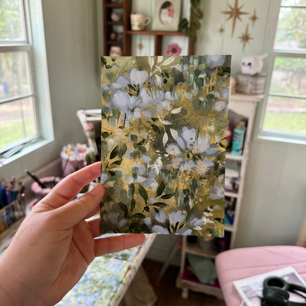 Original Ella in the Shimmering Forest Art Paper No. 3