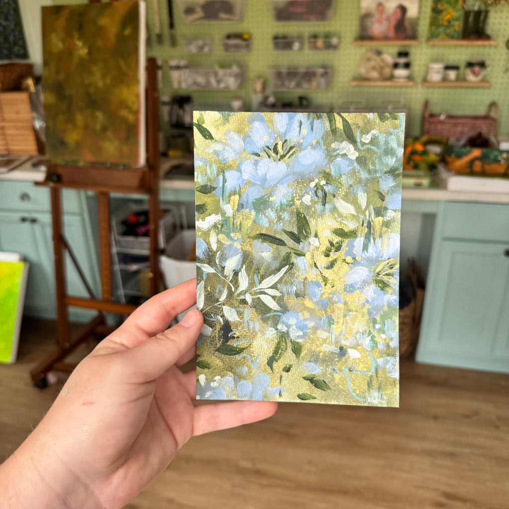 Original Ella in the Shimmering Forest Art Paper No. 10
