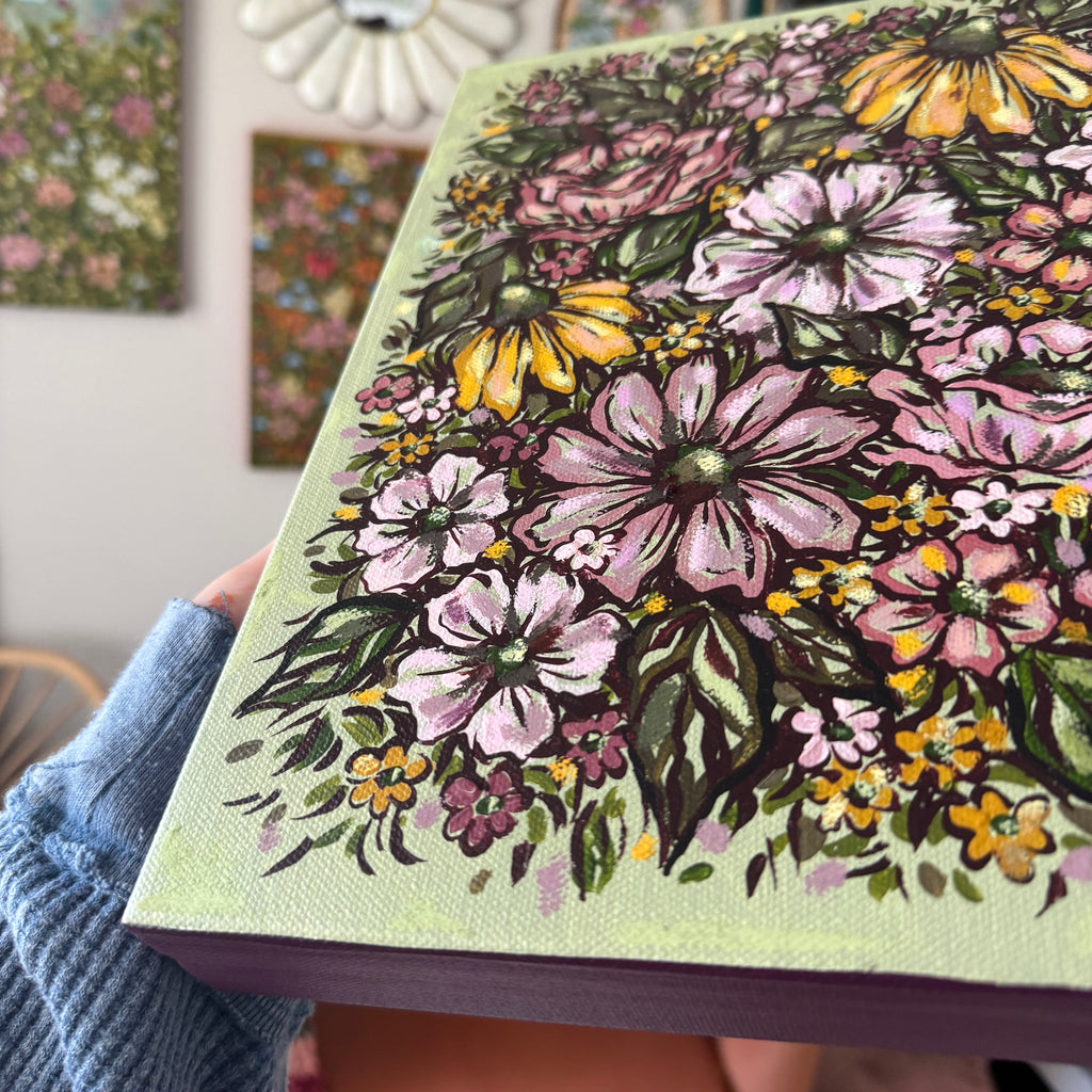 Floral Original Painted Canvas No. 26